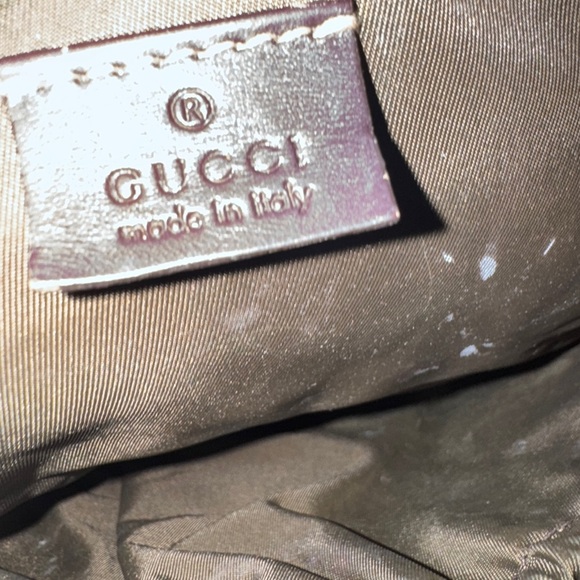 Gucci Beige Monogram Diaper Bag - Picture 8 of 9